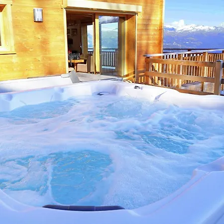 Сasa de vacaciones Splendid Valley View Chalet In *